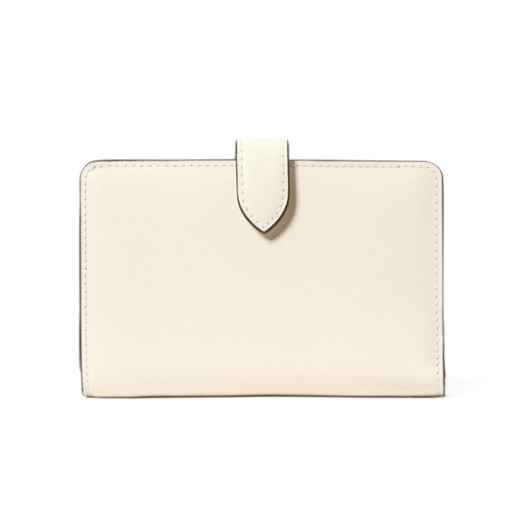 New Kate Spade Madison Medium Compact Bifold Wallet Puffy Heart Meringue Multi - Picture 3 of 3